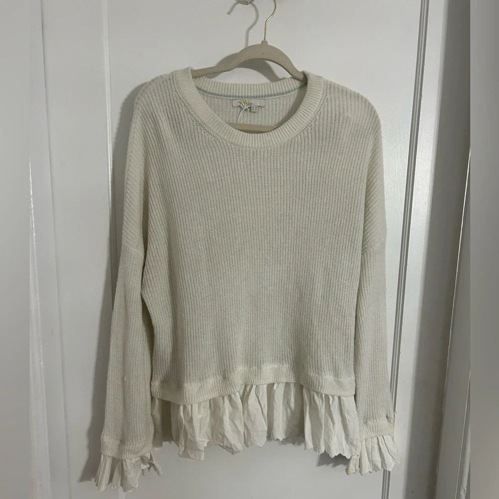 Boden Cream Knit Sweater - Picture 1 of 5